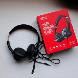 Mpow HC6 Headset With Noise Reduction Microphone