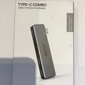 Type C To TF Slot Card Reader + USB 3.0 Hub